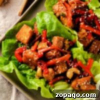 Umami Teriyaki Tofu Lettuce Wraps 7 Tofu Lettuce Wraps recipe