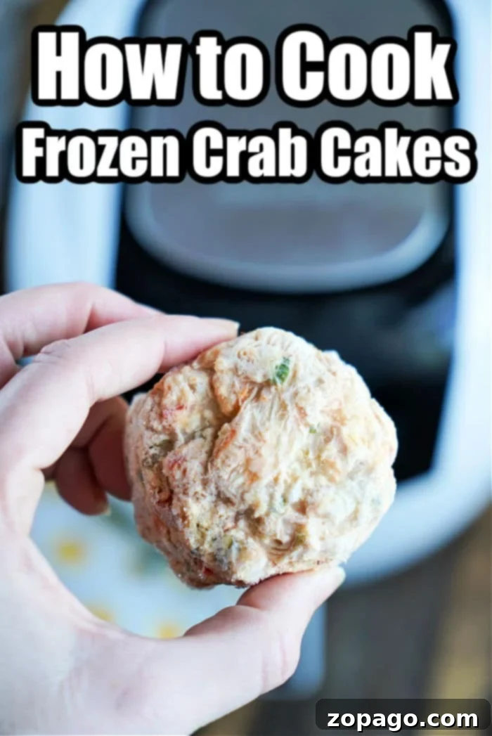 Air Frying Frozen Crab Cakes to Perfection 4 Cooking frozen crab cakes with butter in an air fryer basket