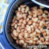 ninja foodi Frozen Popcorn Shrimp