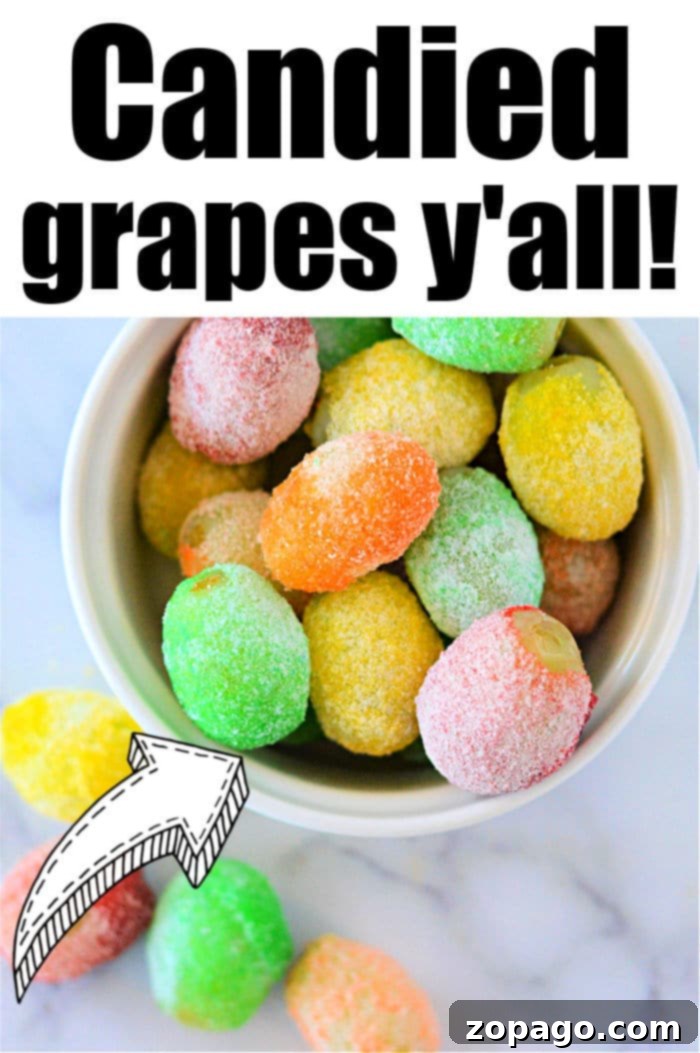 Grape Lollipops 10 How to Make Candied Grapes