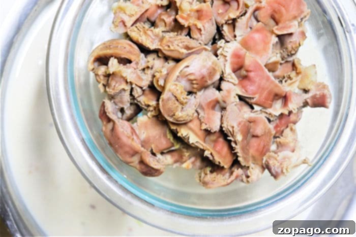 Transform Chicken Drippings into Delicious Gravy 7 chicken gizzard gravy