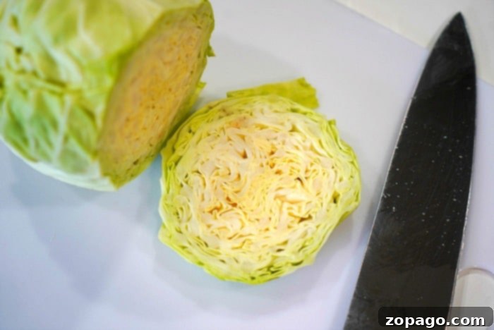 Mastering Hand-Cutting Cabbage 7 cabbage steaks