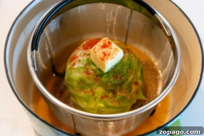 Mastering the Whole Cabbage 5 Baked Whole Cabbage with Golden Brown Edges