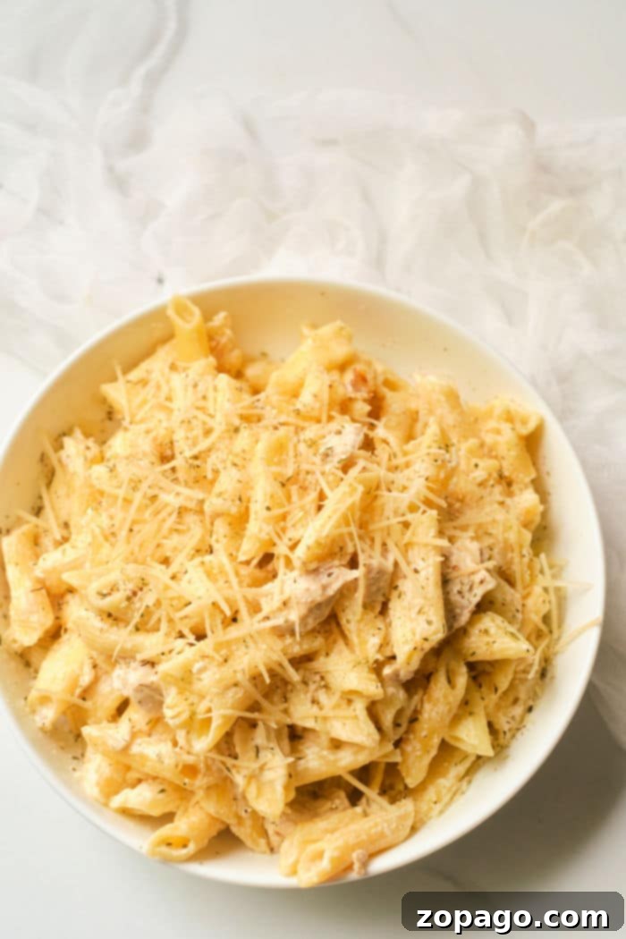 Easy Instant Pot Frozen Chicken and Noodles 5 instant pot chicken pasta
