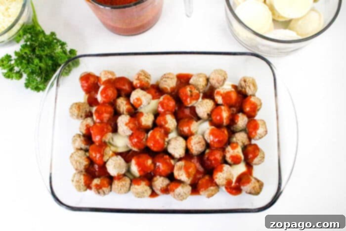 Meatballs and Mozzarella