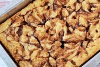 Cake Mix Cinnamon Swirl Cake