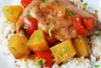 Pineapple-Glazed Slow Cooker Chicken Recipe