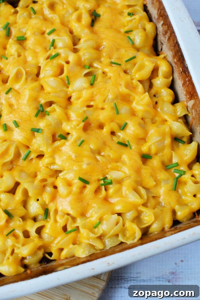 Mac and Cheese Meatloaf Casserole Bake 6 img 229895 5